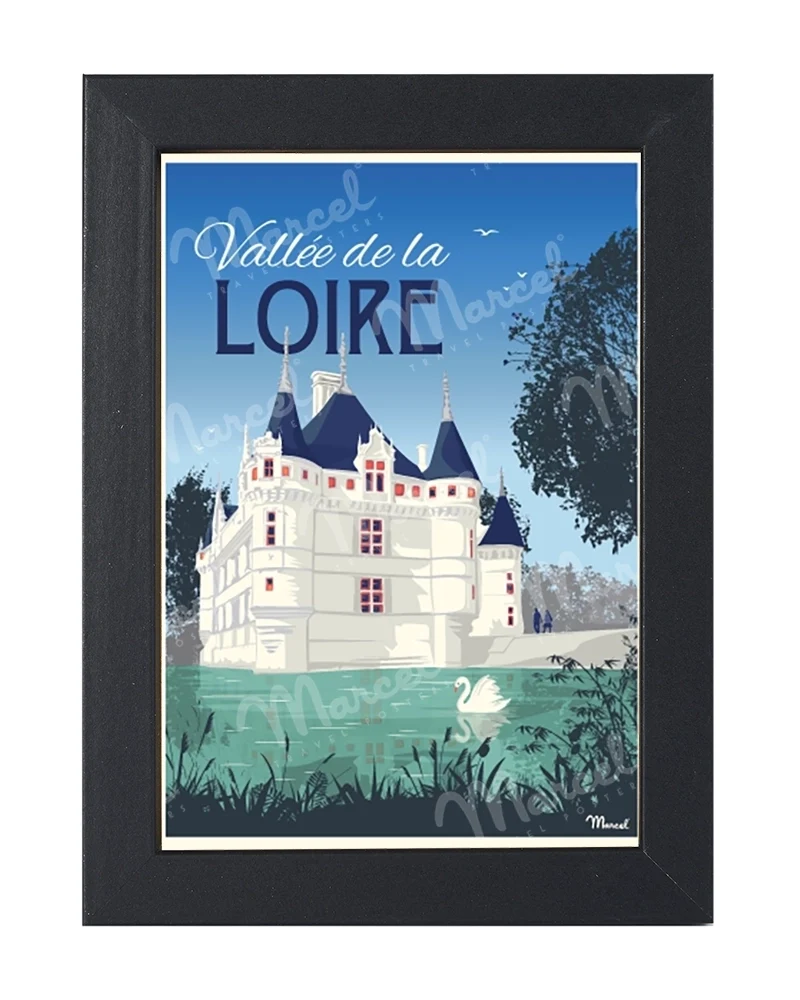 Carte Postale VALLÉE DE LA LOIRE