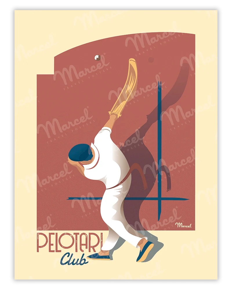 Affiche "Pelotari"