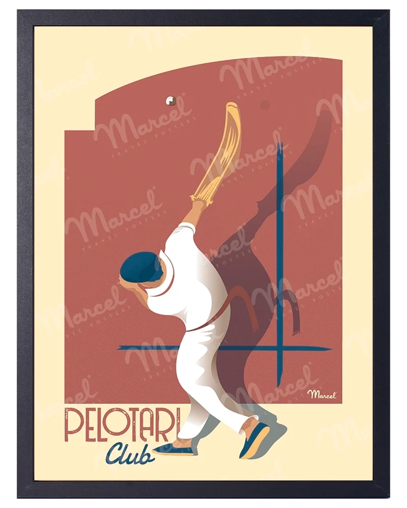 Affiche "Pelotari"