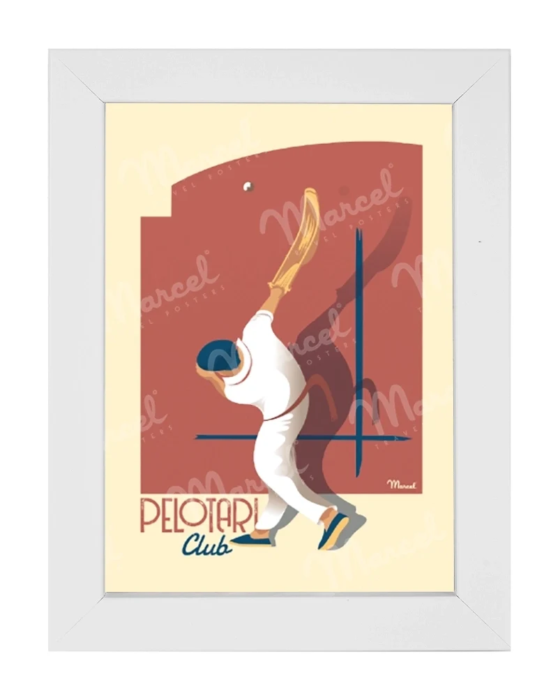 Carte Postale "Pelotari"