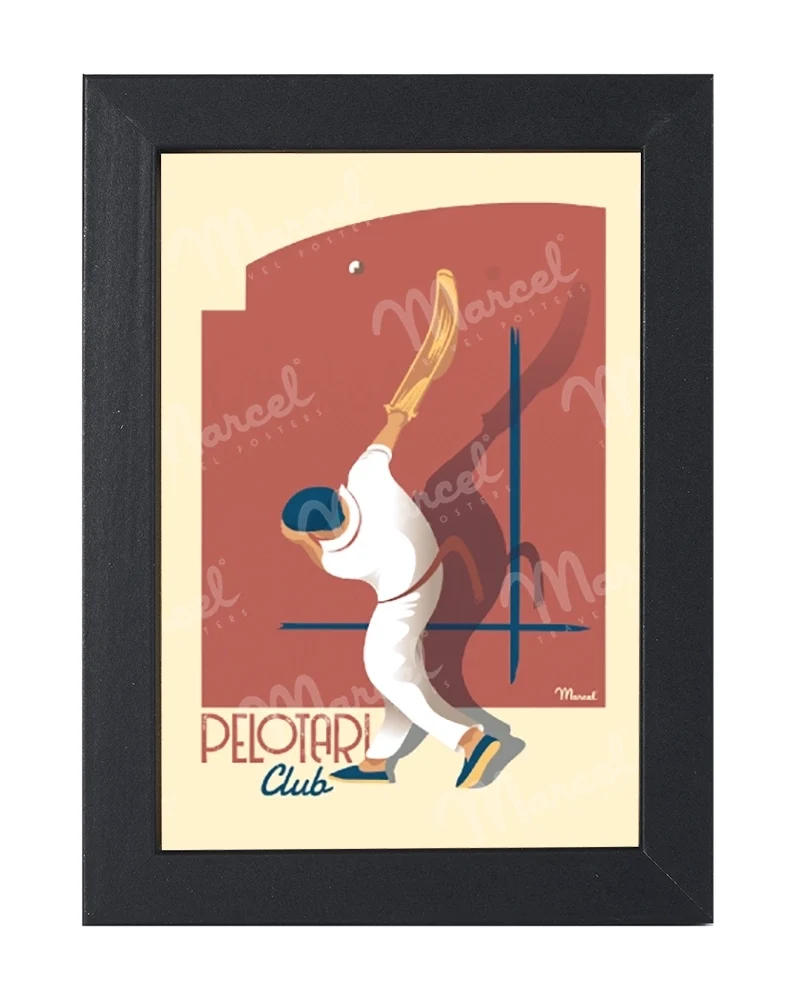 Carte Postale "Pelotari"
