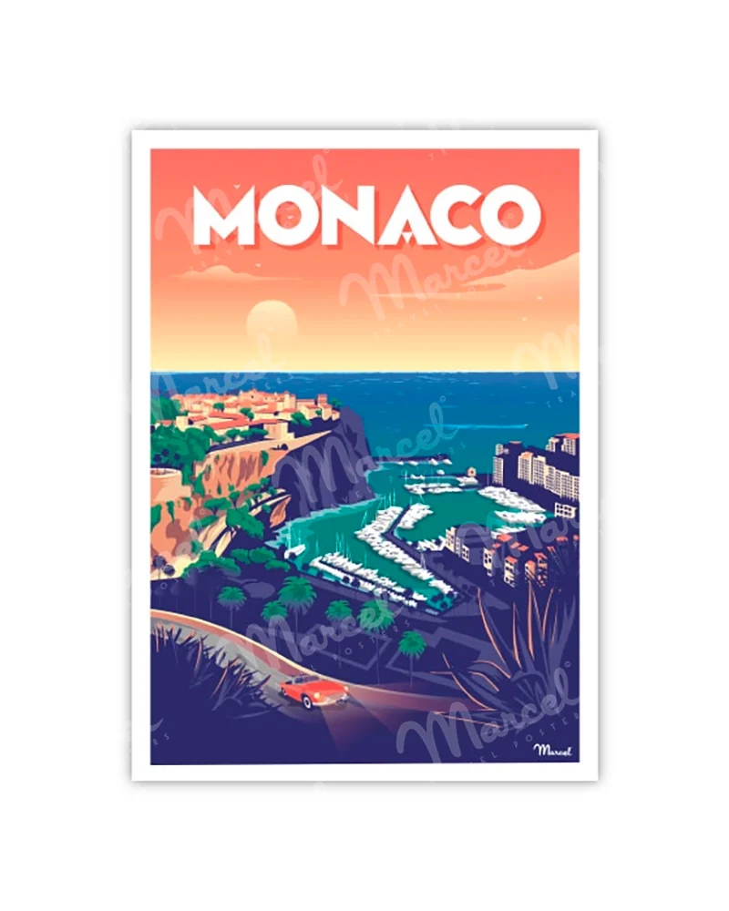 Carte Postale MONACO
