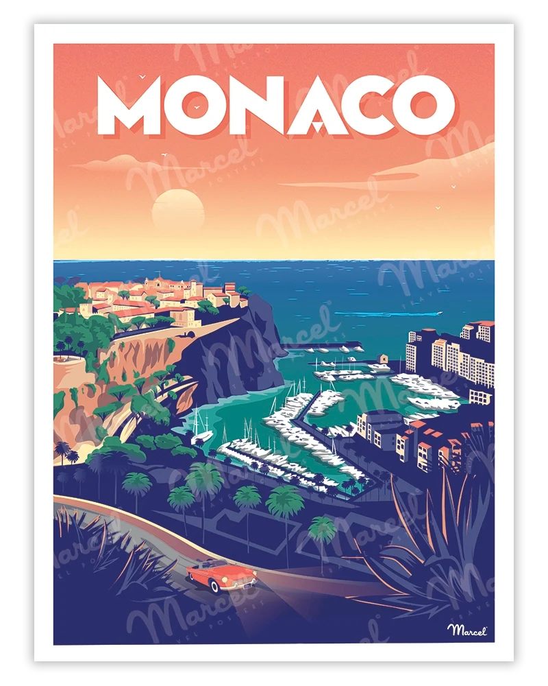 Affiche MONACO