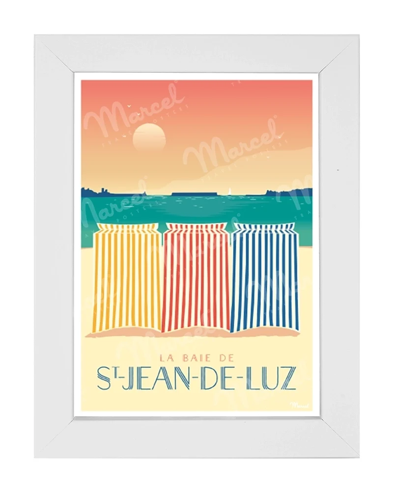 Carte Postale SAINT-JEAN-DE-LUZ "Les Tentes"