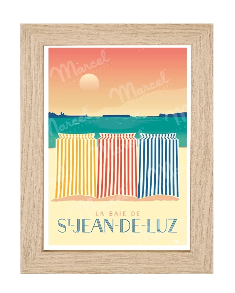 Carte Postale SAINT-JEAN-DE-LUZ "Les Tentes"