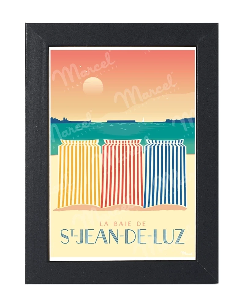 Carte Postale SAINT-JEAN-DE-LUZ "Les Tentes"