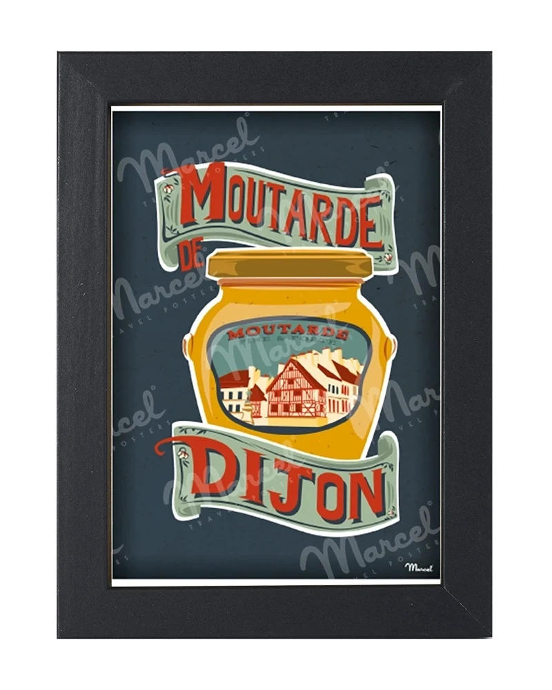 Carte Postale "Moutarde de DIJON"