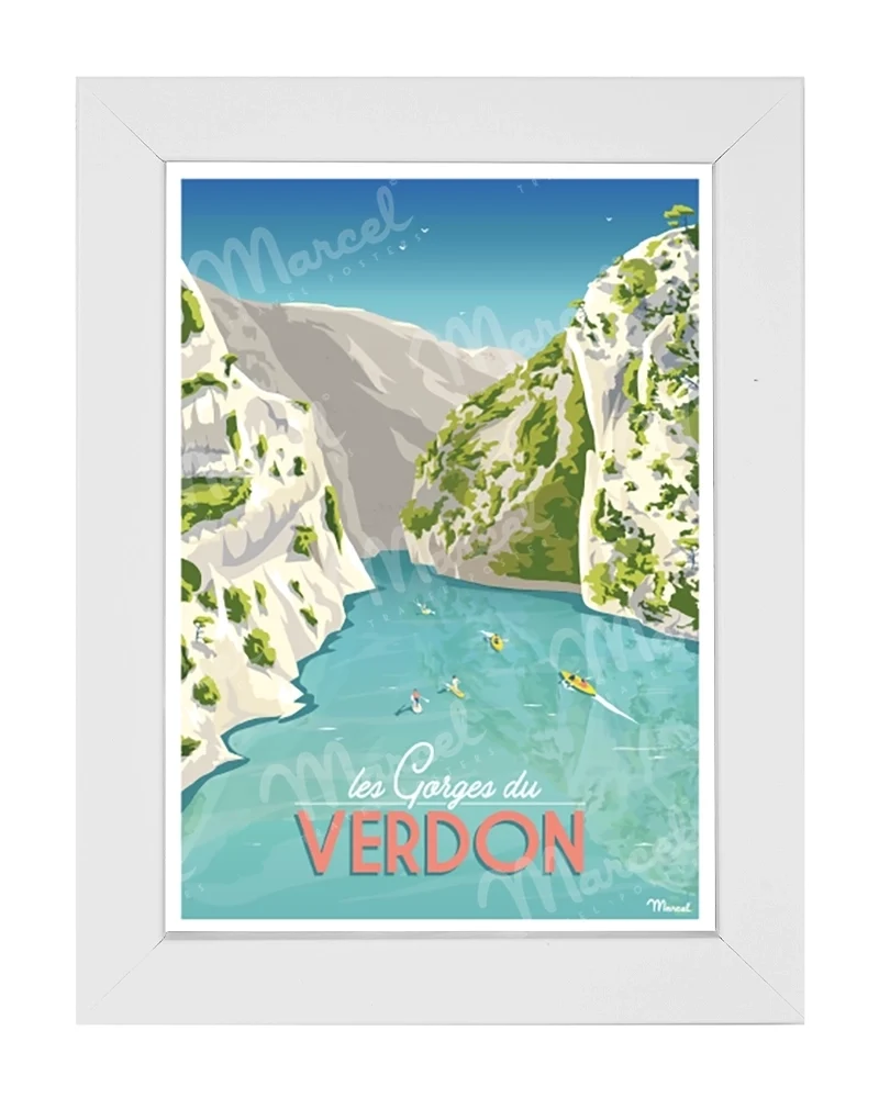 Carte Postale LES GORGES DU VERDON