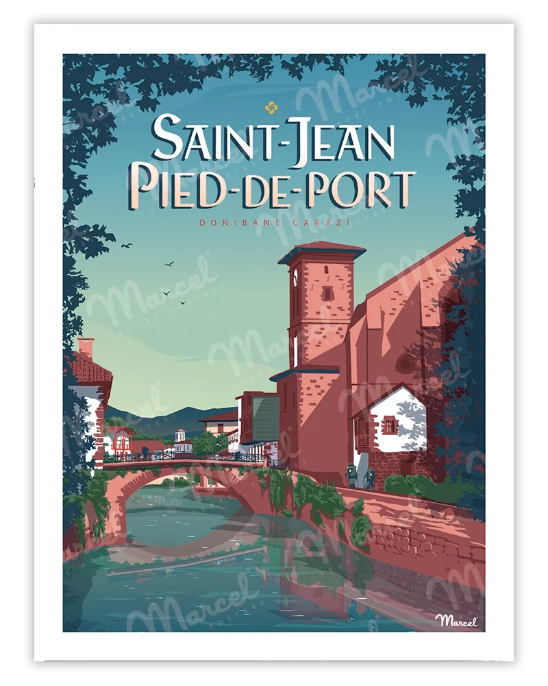 Affiche SAINT-JEAN-PIED-DE-PORT