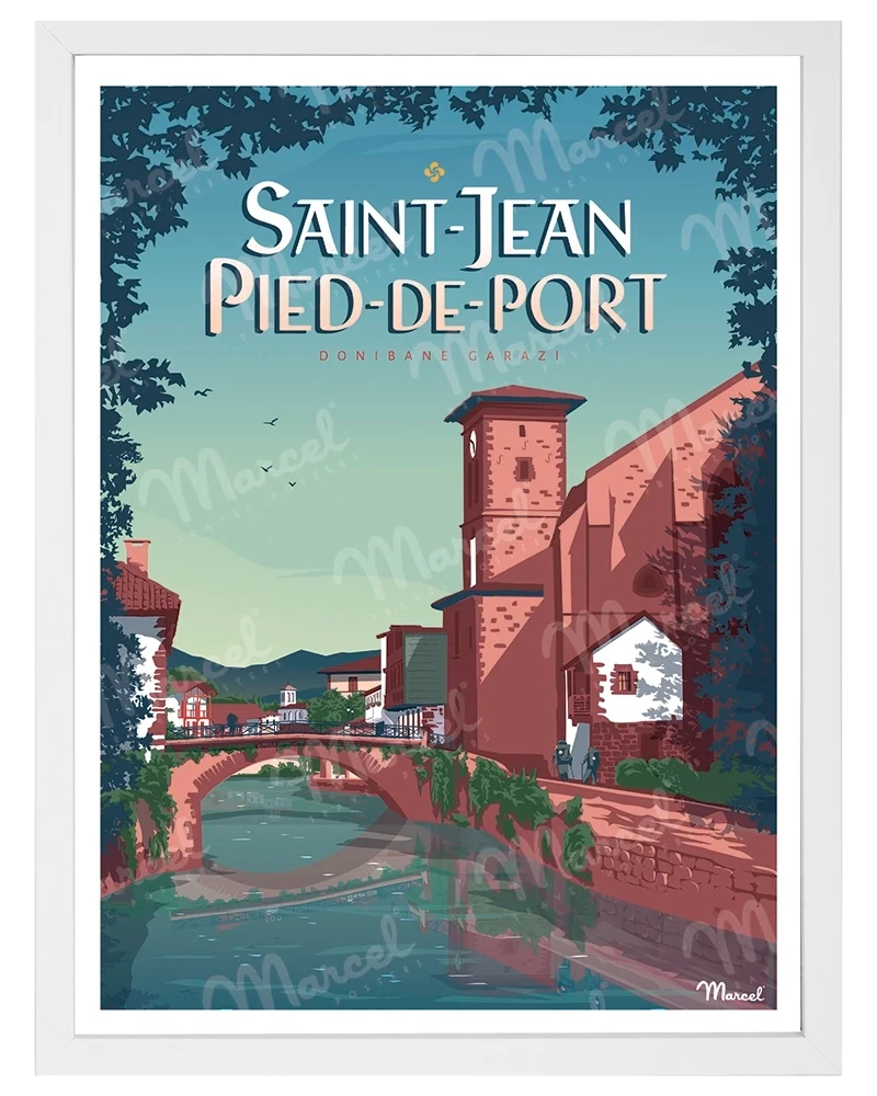 Affiche SAINT-JEAN-PIED-DE-PORT