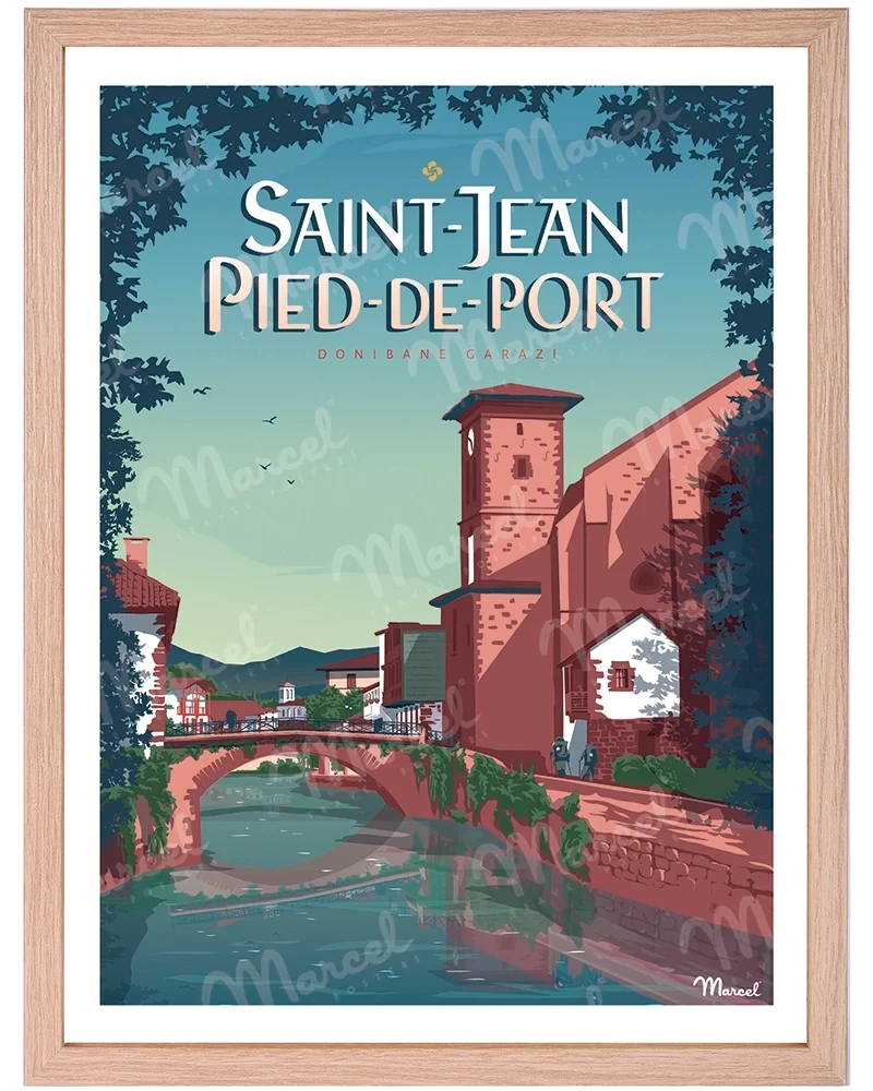 Affiche SAINT-JEAN-PIED-DE-PORT