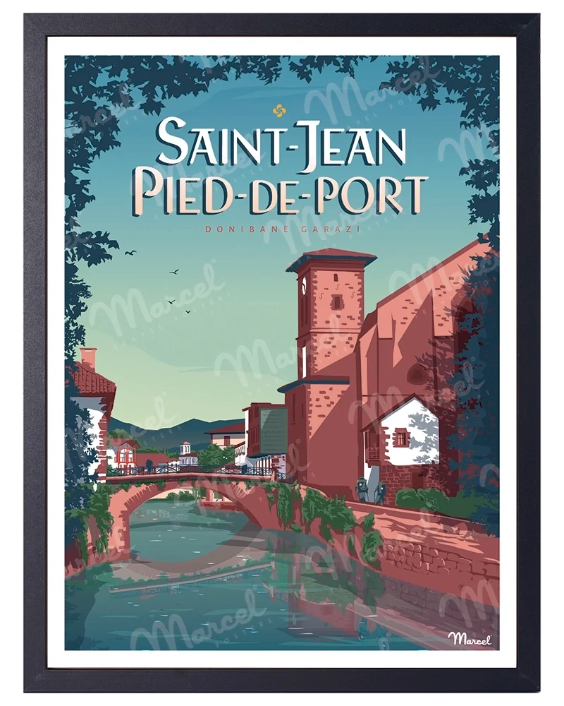 Affiche SAINT-JEAN-PIED-DE-PORT
