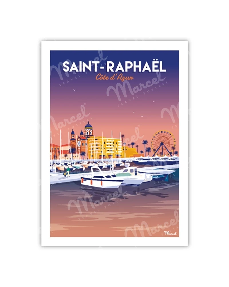 Carte Postale SAINT-RAPHAËL "Le Port"