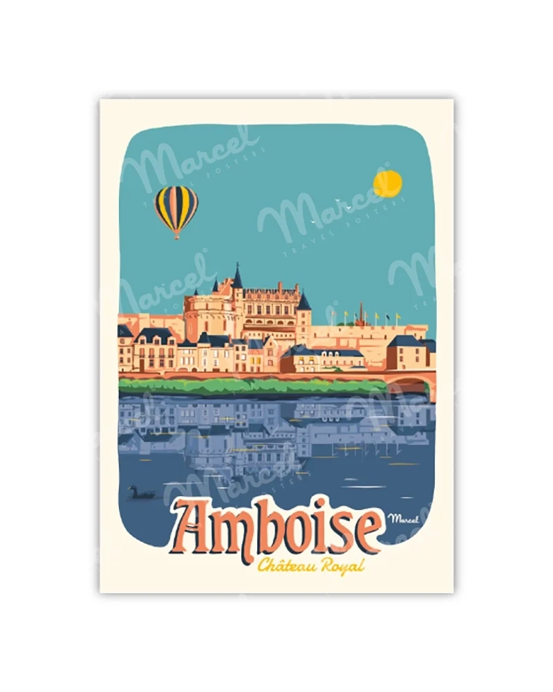 Carte Postale AMBOISE "Château Royal"