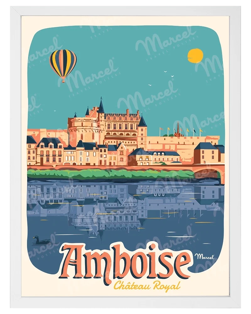 Affiche AMBOISE "Château Royal"