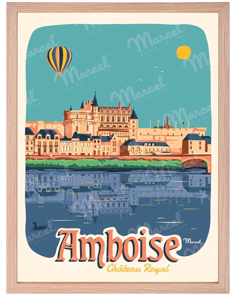 Affiche AMBOISE "Château Royal"