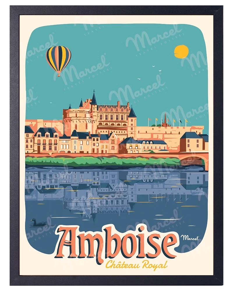 Affiche AMBOISE "Château Royal"