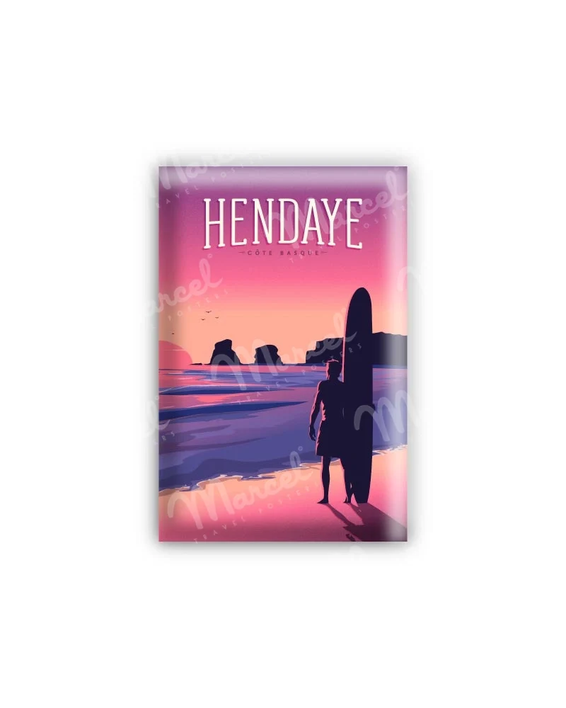 Magnet HENDAYE "Les deux Jumeaux"