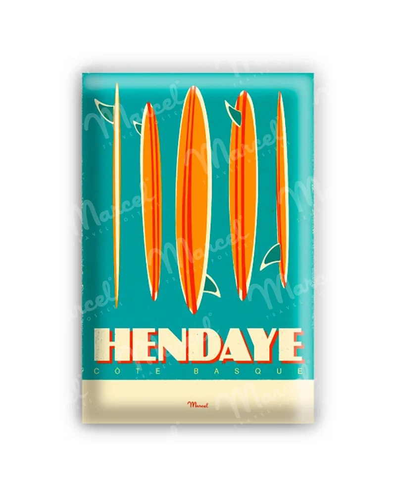 Magnet HENDAYE "Surfboards"