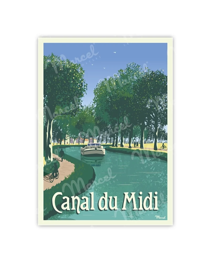 Carte Postale CANAL DU MIDI