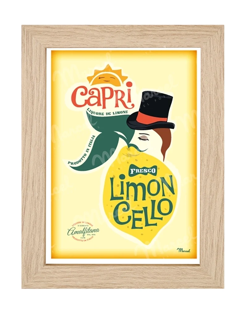 Carte Postale "Limoncello"