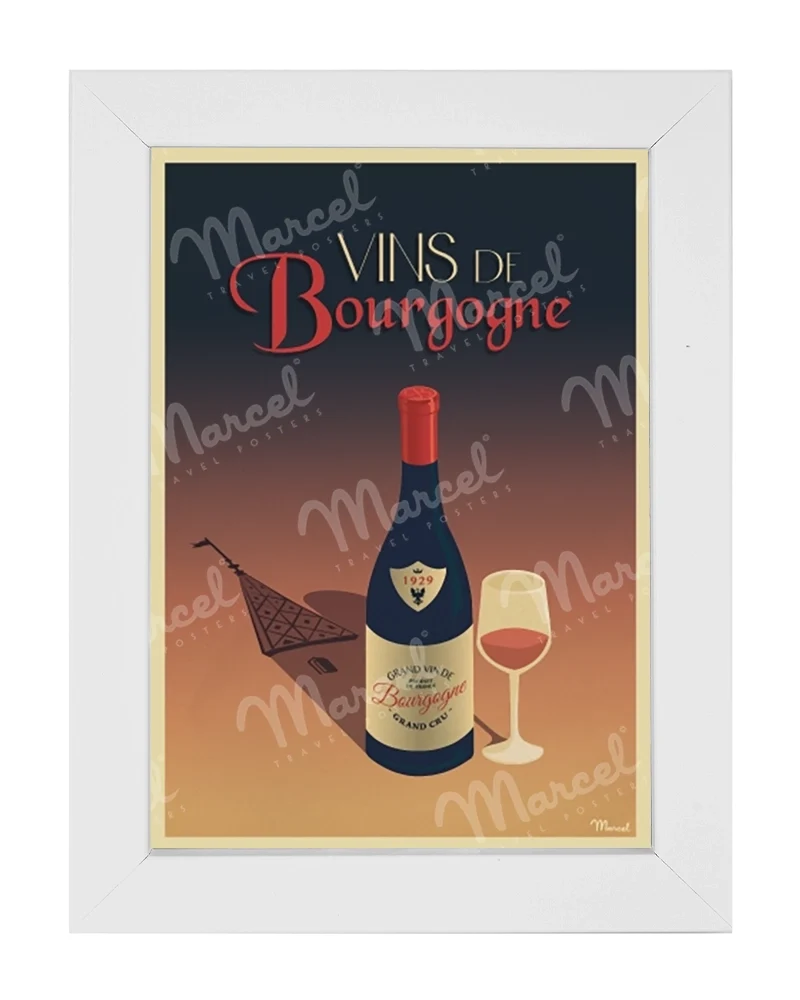 Carte Postale "Vins de BOURGOGNE"