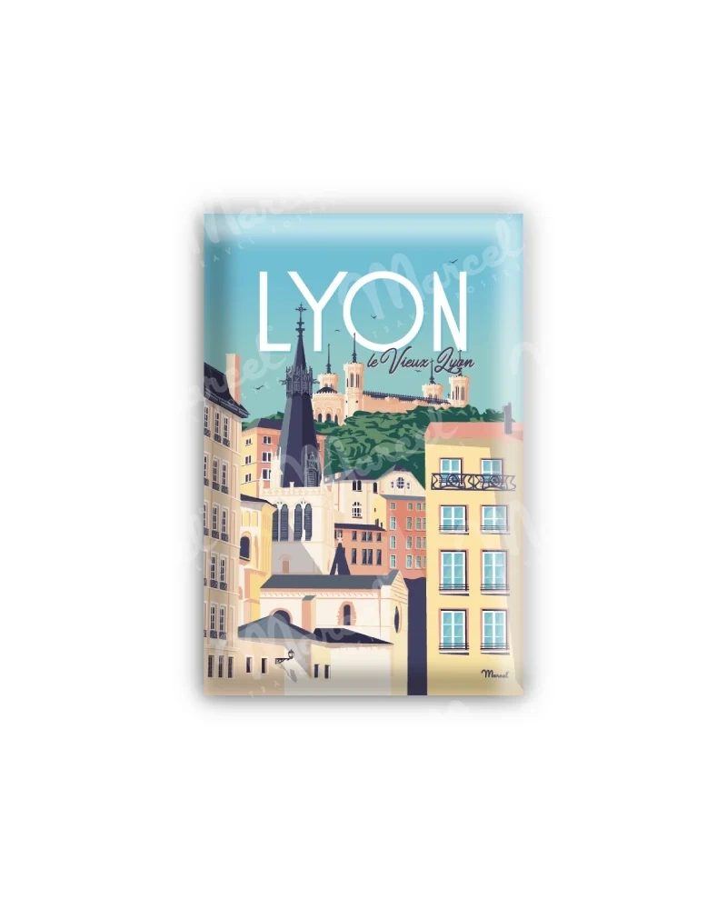Magnet LYON "Le Vieux Lyon"