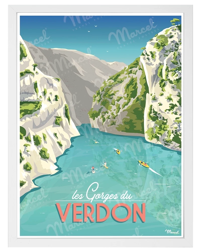 Affiche LES GORGES DU VERDON