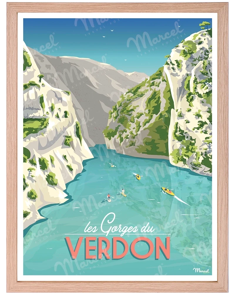 Affiche LES GORGES DU VERDON