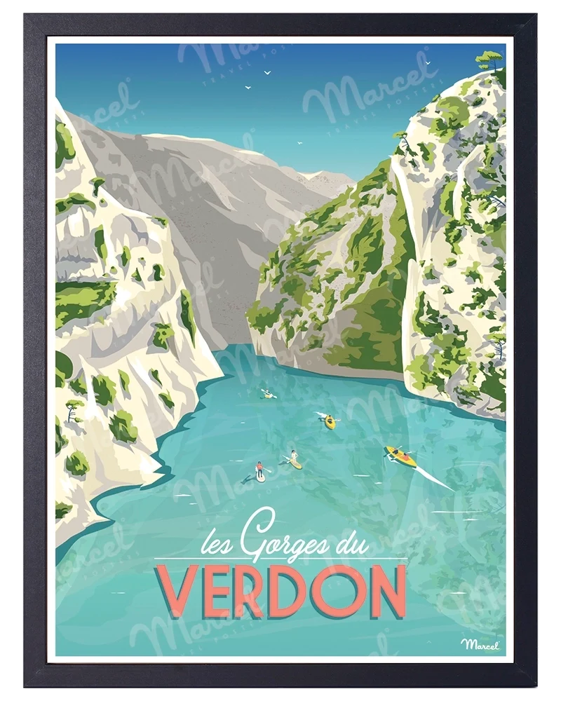 Affiche LES GORGES DU VERDON