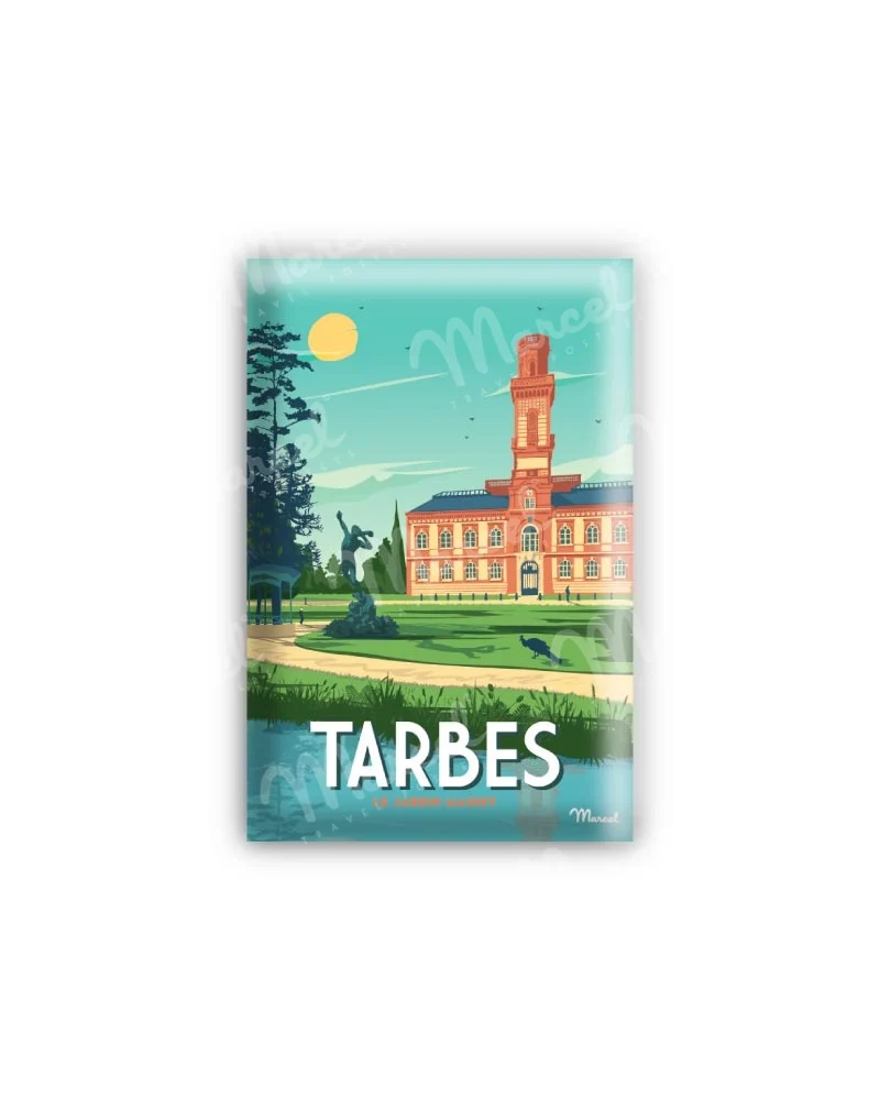 Magnet TARBES "Le Jardin Massey"