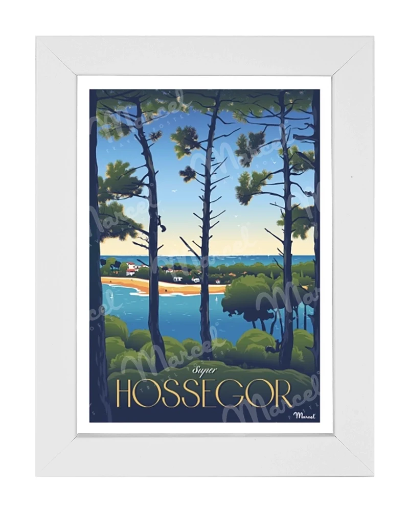 Carte Postale HOSSEGOR "Super Hossegor"