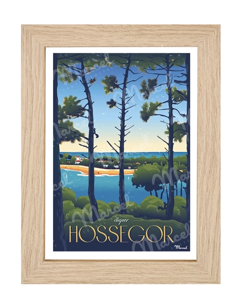 Carte Postale HOSSEGOR "Super Hossegor"