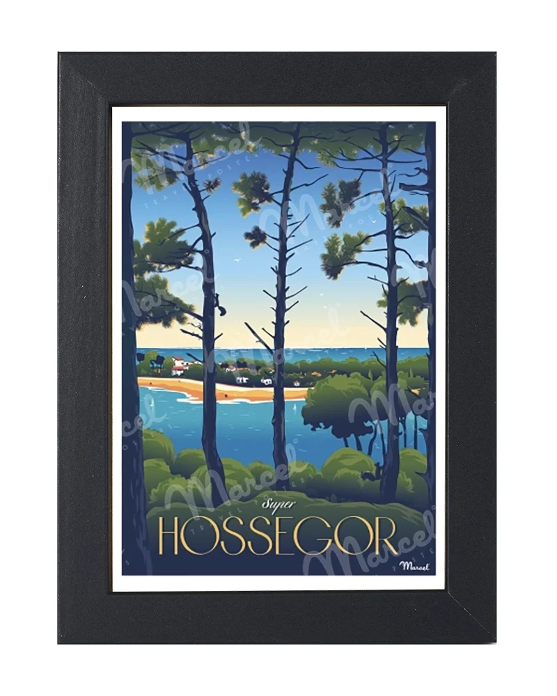 Carte Postale HOSSEGOR "Super Hossegor"