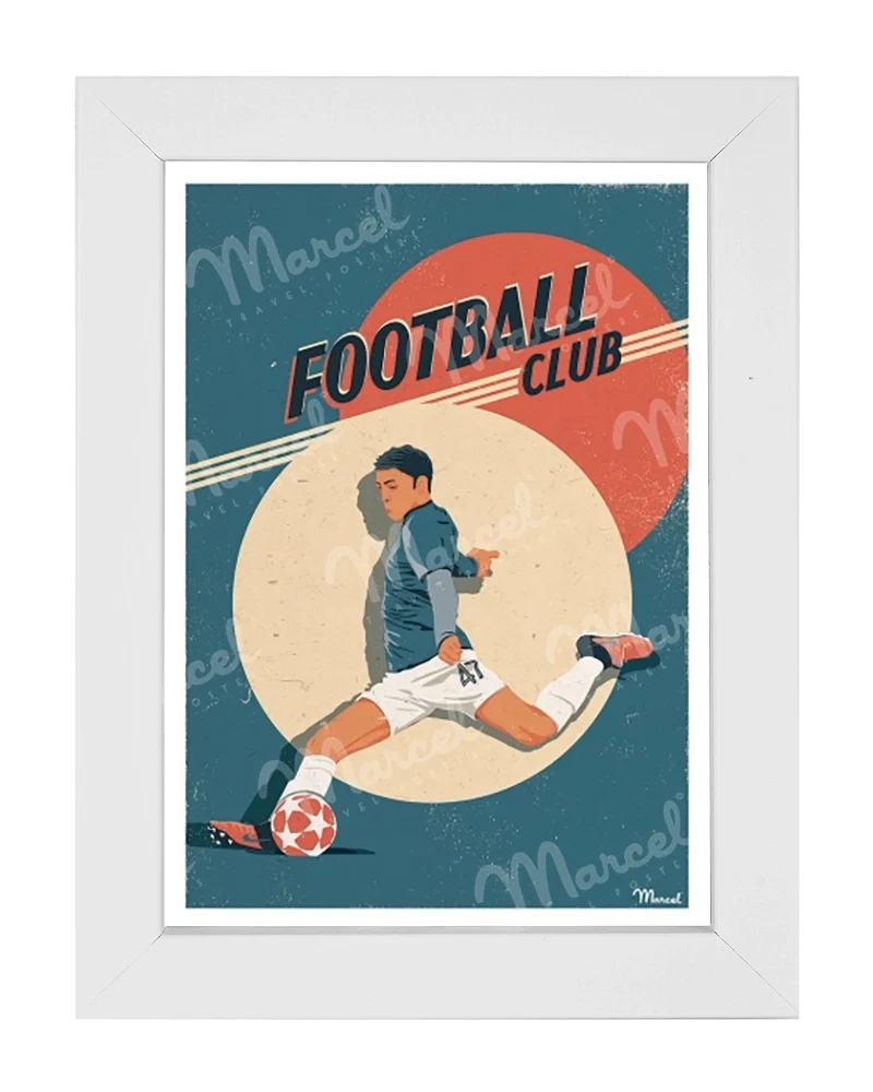 Carte Postale "Football Club"