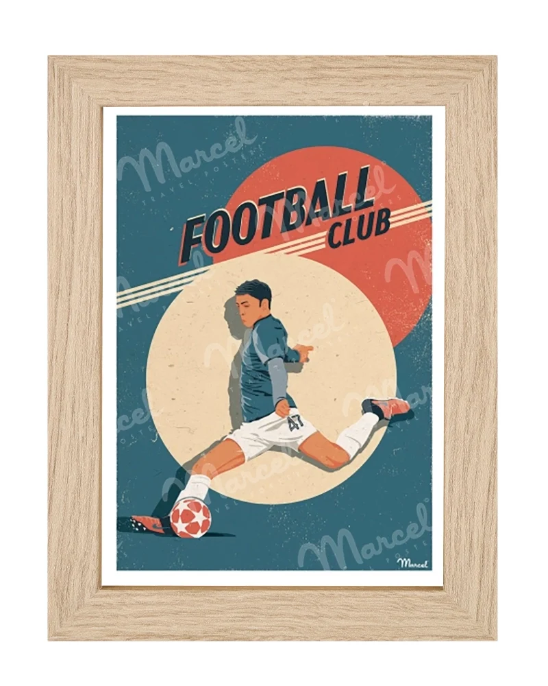 Carte Postale "Football Club"