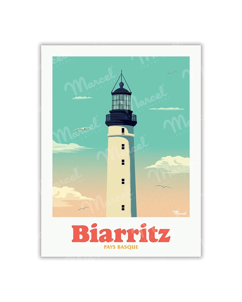 Carte Postale BIARRITZ "Le Phare"