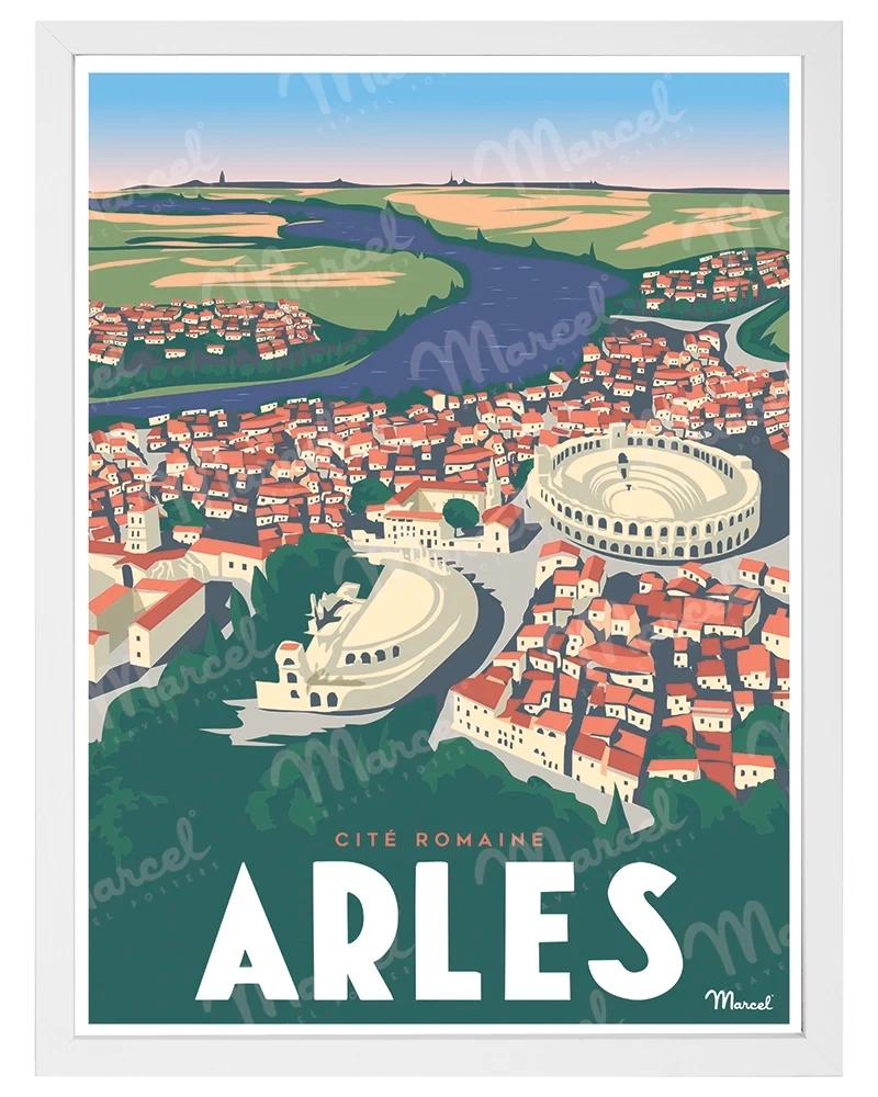 Affiche ARLES "Cité Romaine"