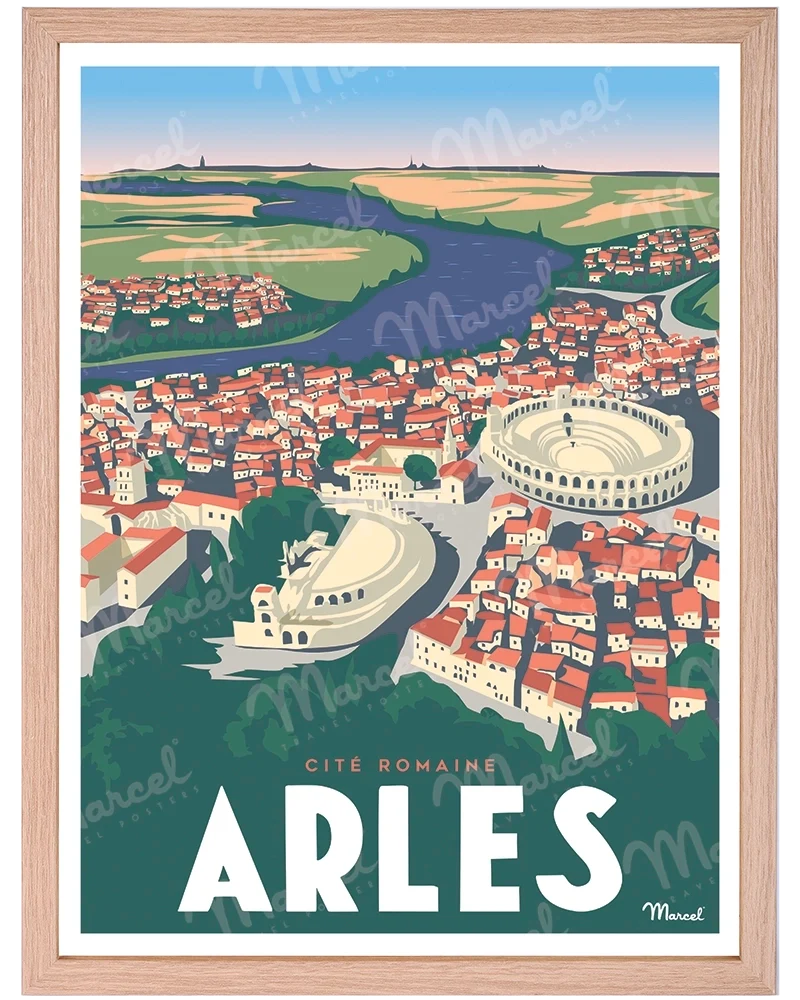 Affiche ARLES "Cité Romaine"