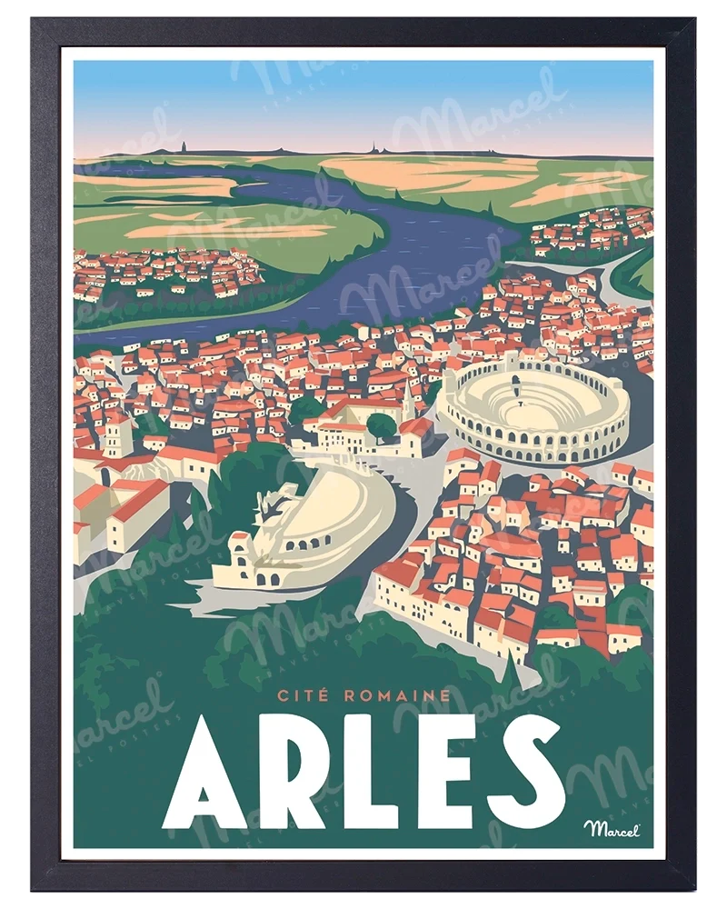 Affiche ARLES "Cité Romaine"