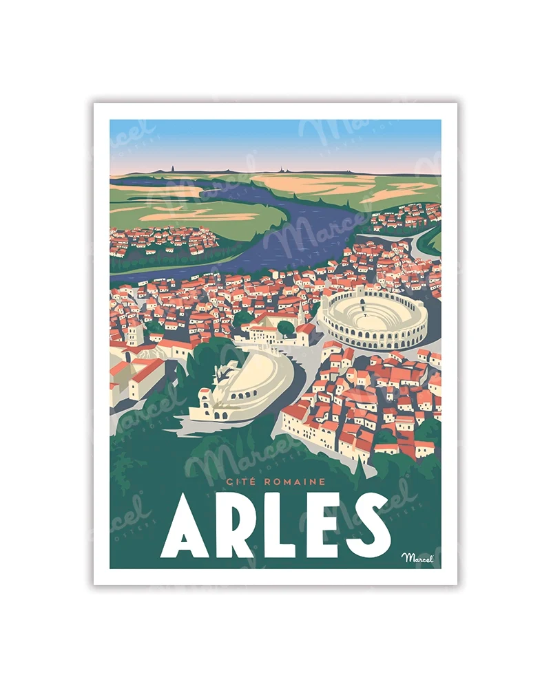 Carte Postale ARLES "Cité Romaine"