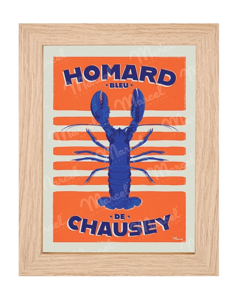 Carte Postale "Homard Bleu de CHAUSEY"