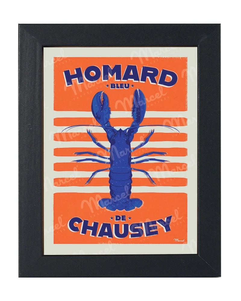 Carte Postale "Homard Bleu de CHAUSEY"
