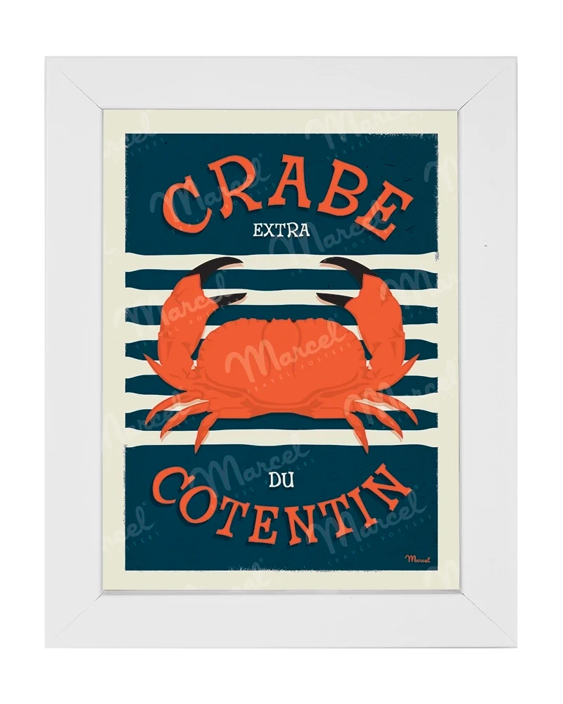 Carte Postale "Crabe du COTENTIN"