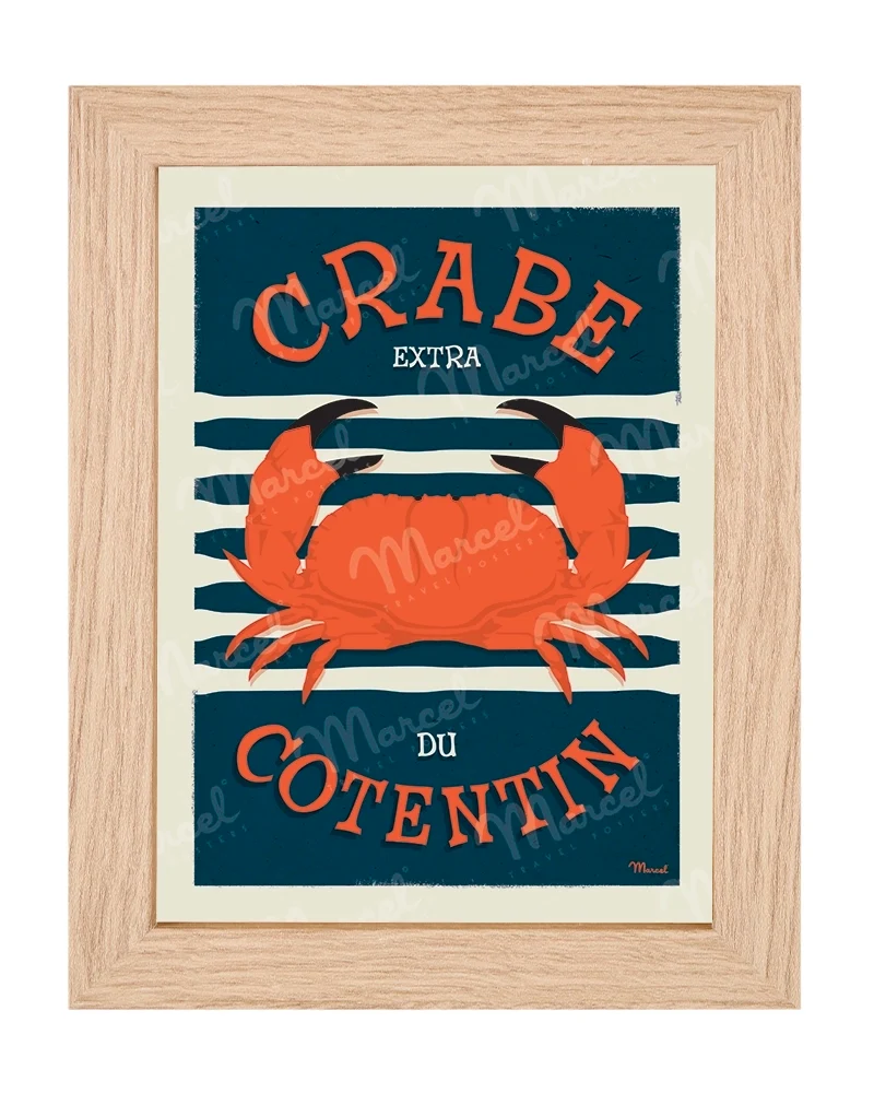 Carte Postale "Crabe du COTENTIN"
