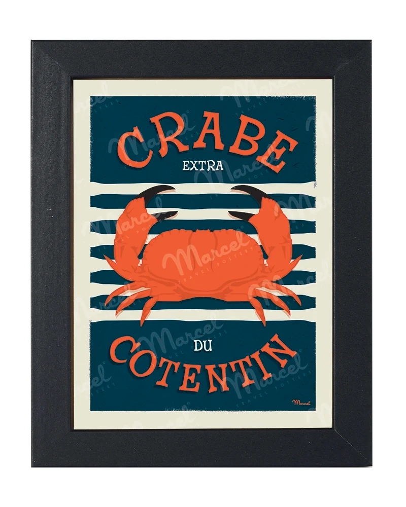 Carte Postale "Crabe du COTENTIN"