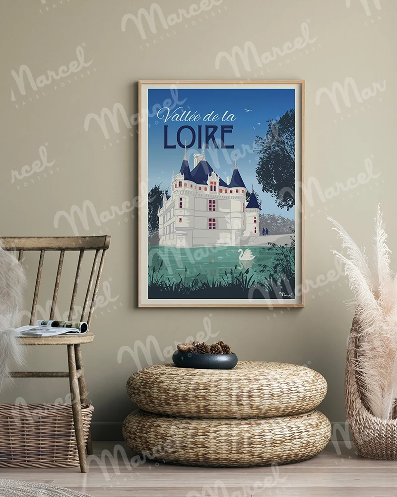 Affiche VALLÉE DE LA LOIRE