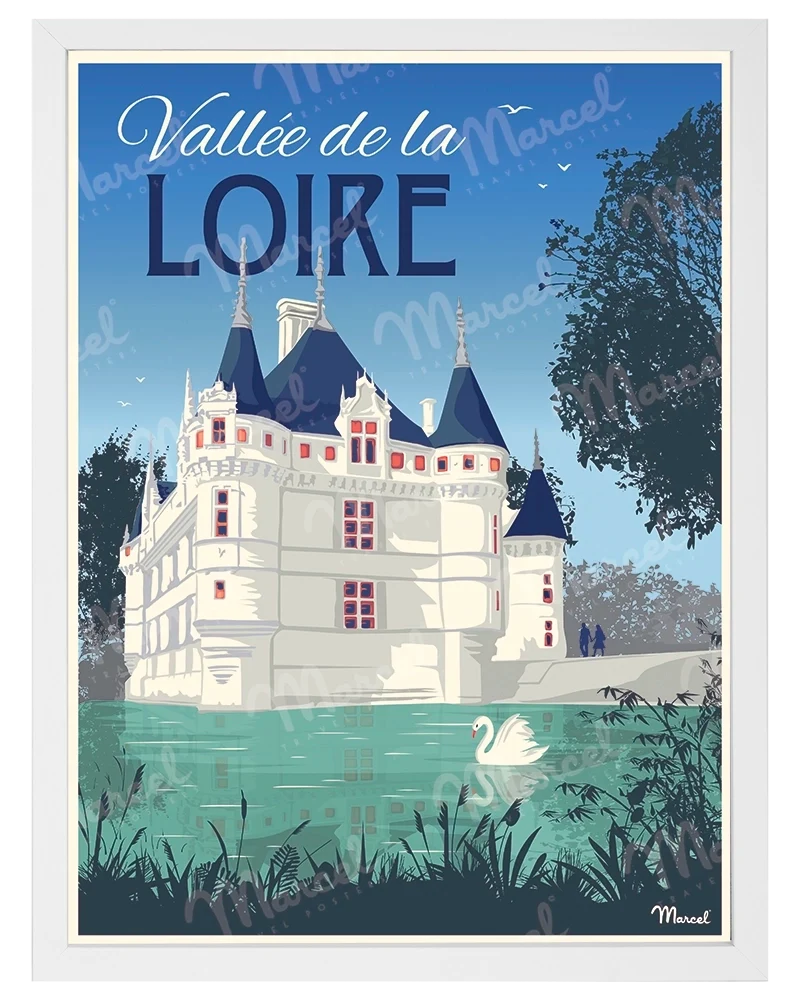 Affiche VALLÉE DE LA LOIRE
