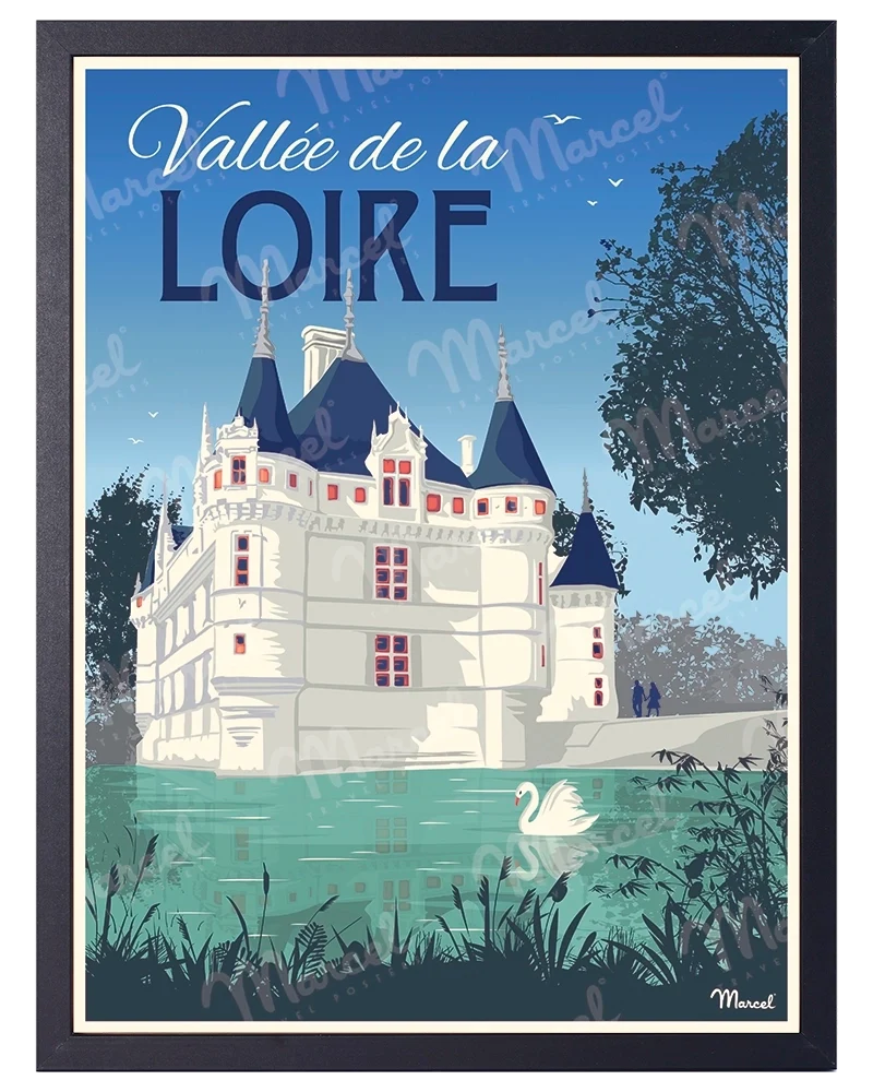 Affiche VALLÉE DE LA LOIRE