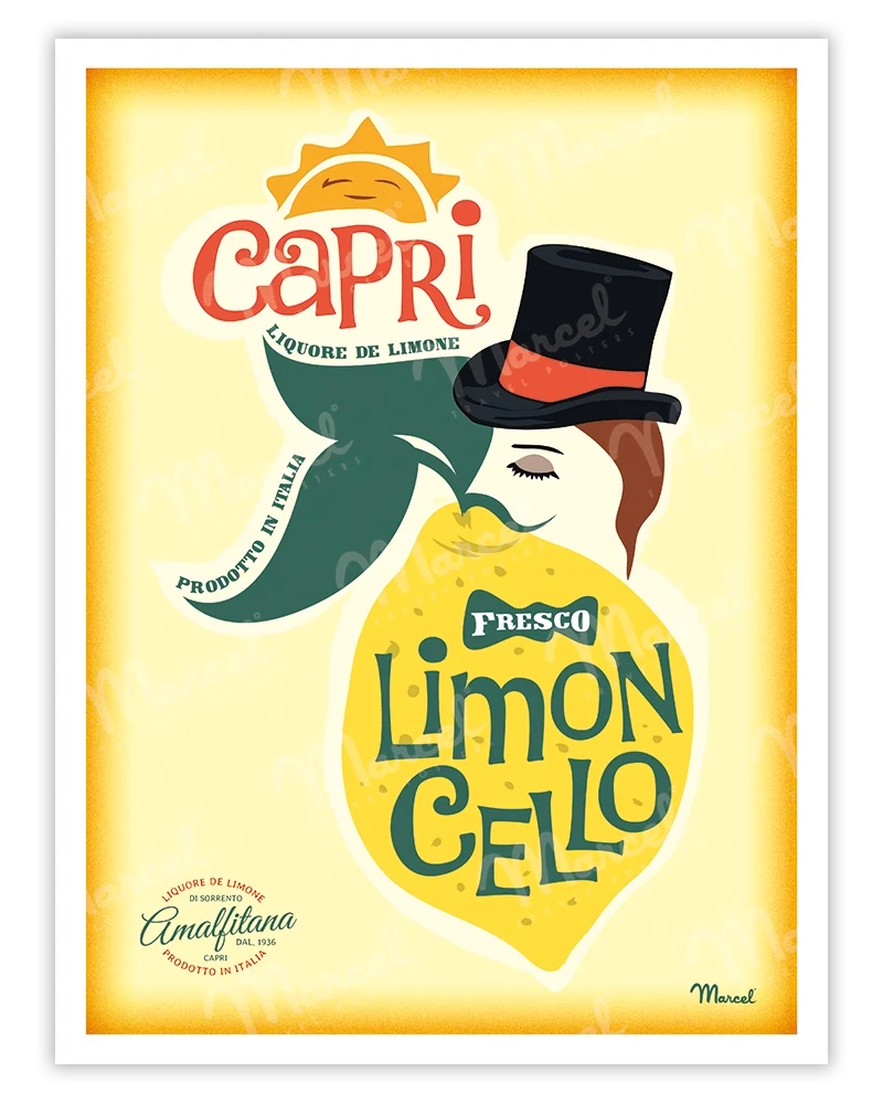 Affiche "Limoncello"